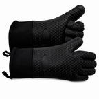 Greenhaus Gardening Heat Resistant Gloves for Grilling and Oven Use