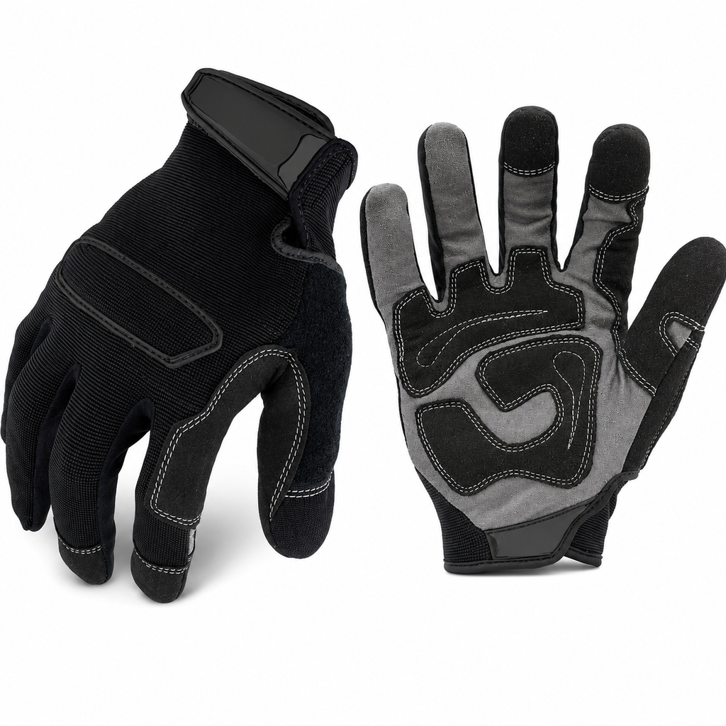 Greenhaus Gardening General Utility Work Gloves with Reinforced Palm & Knuckle Protection