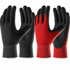 Greenhaus Gardening Breathable Gardening Gloves for Men with Rubber-Coated Palm