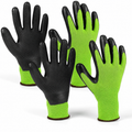 Greenhaus Gardening Coated Gardening and Work Gloves 6-Pack
