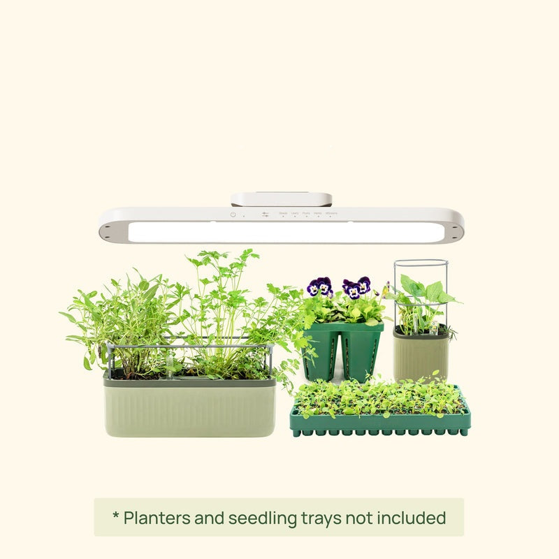 Greenhaus Gardening LED Grow Lamp, Full Spectrum Light for Seedlings & Herbs
