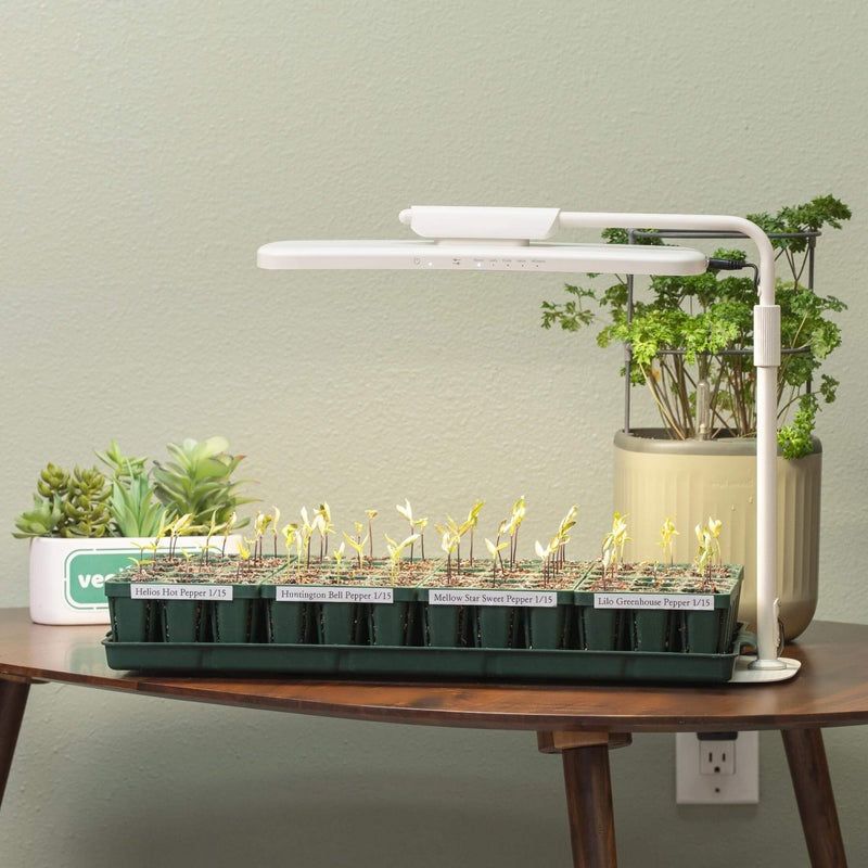 GreenHaus Gardening Adjustable Full Spectrum Grow Light Stand