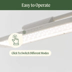 GreenHaus Gardening Adjustable Full Spectrum Grow Light Stand