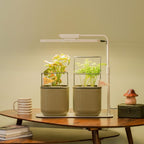 GreenHaus Gardening Adjustable Full Spectrum Grow Light Stand