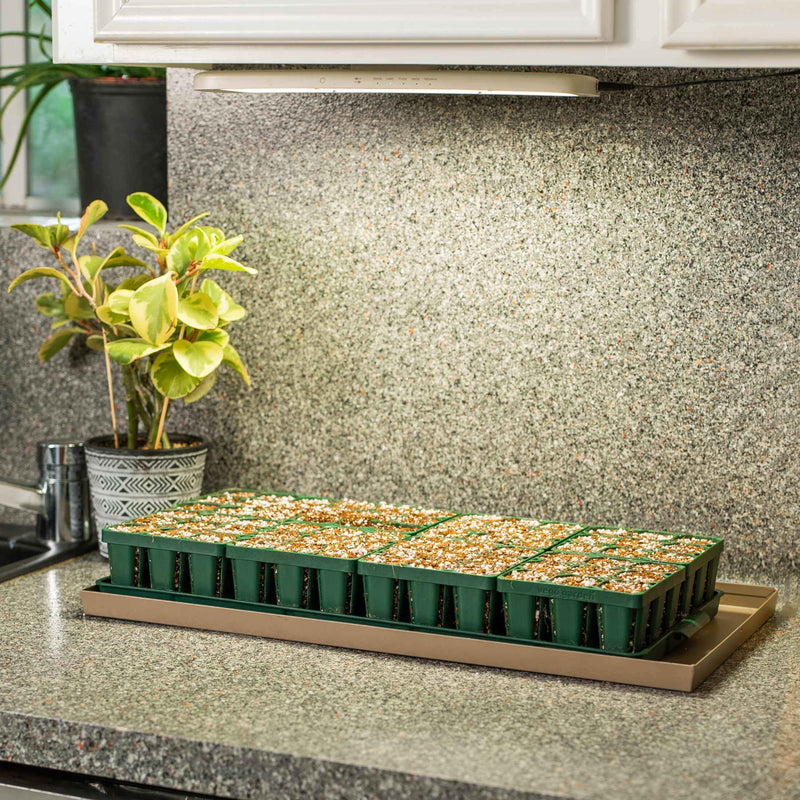 Greenhaus Gardening Full Spectrum LED Grow Light for Seed Starting, Herbs & Indoor Plants