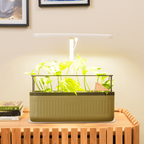 GreenHaus Gardening Full Spectrum Grow Light with Adjustable Height Stand