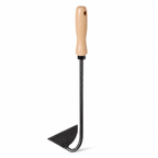 Greenhaus Gardening Long Handle Hand Hoe, Efficient Garden Weeding Tool