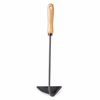 Greenhaus Gardening Long Handle Hand Hoe, Efficient Garden Weeding Tool