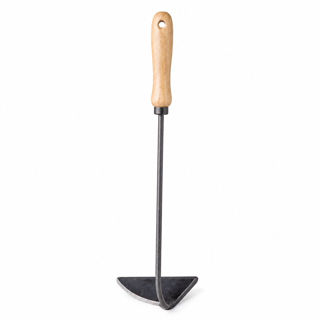 Greenhaus Gardening Long Handle Hand Hoe, Efficient Garden Weeding Tool