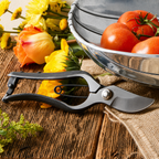 Greenhaus Gardening Vegetable Harvesting Set with Steel Trug and Pruner