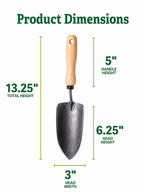 Greenhaus Gardening Hand Garden Trowel, Durable Digging Tool