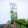 Greenhaus Gardening Garden Trellis Panel, Weatherproof Steel Vine Support