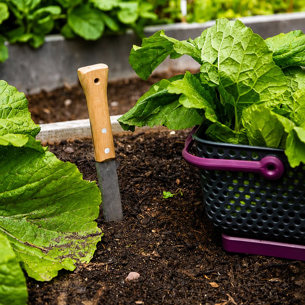 Greenhaus Gardening Hori Hori Digging Knife, Professional Gardening Tool•