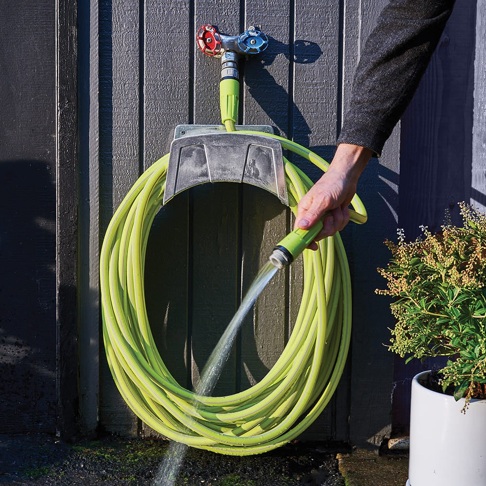 Greenhaus Gardening Ultra Flexible Garden Hose for Patio, Lawn, and Plants