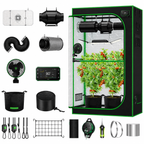 Greenhaus Gardening Indoor Grow Tent Kit with WiFi Climate Control
