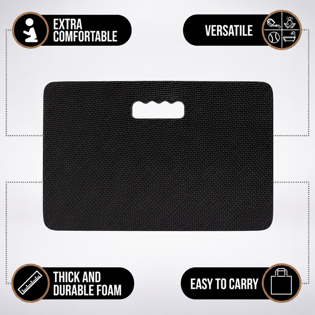 Greenhaus Gardening Extra Thick Garden Kneeling Pad