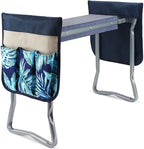 GreenHaus Gardening Multi-Function Garden Kneeler Seat with Side Storage Pockets