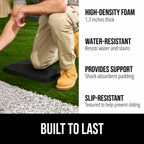 Greenhaus Gardening High-Density Kneeling Pad with Non-Slip Textured Surface