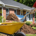 Greenhaus Gardening Large Capacity Scoop, Fast Yard and Garden Cleanup Tool