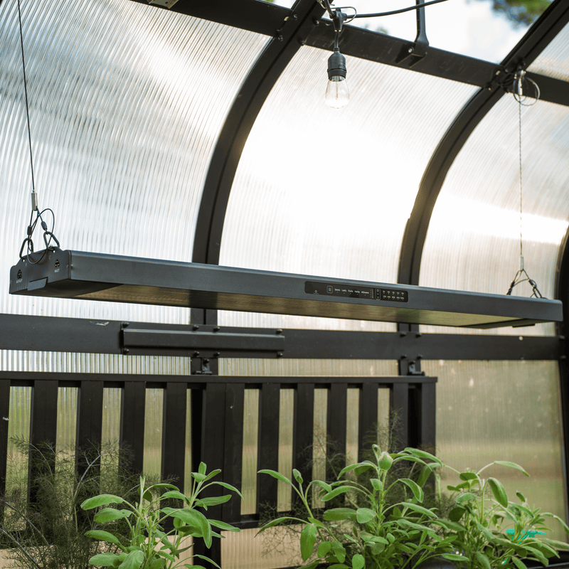 GreenHaus Gardening LED Grow Light Bar with Full Spectrum & Smart Preset Modes