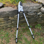 Greenhaus Gardening Ratcheting Anvil Lopper for Tough Branches