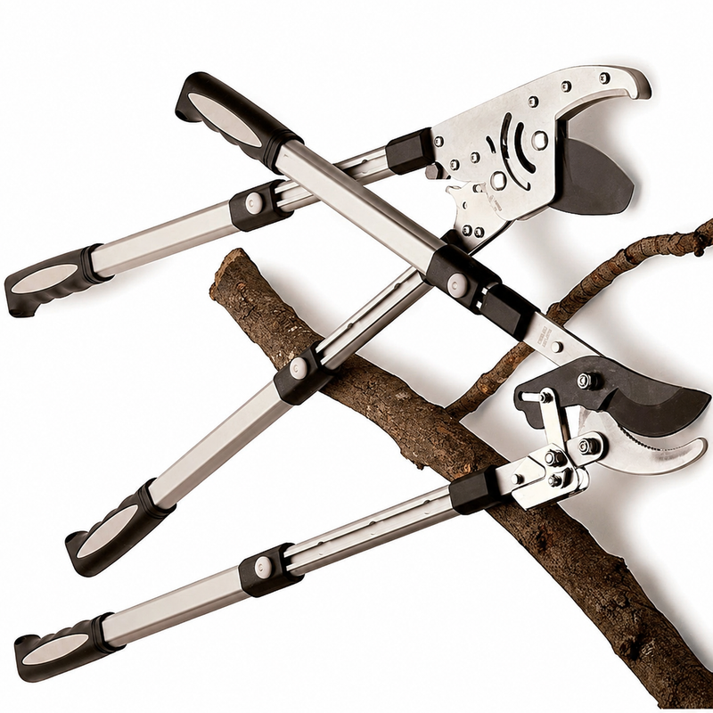 Greenhaus Gardening Heavy Duty Lopper Set for Tree and Shrub Pruning