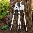 Greenhaus Gardening Heavy Duty Lopper Set for Tree and Shrub Pruning