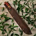 Greenhaus Gardening Trail Clearing Machete with Leather Sheath