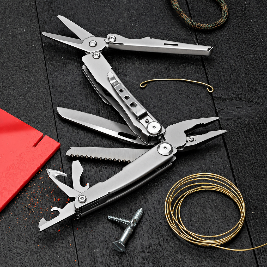 Greenhaus Gardening 16-in-1 Multi-Tool — Compact All-Purpose Utility Tool