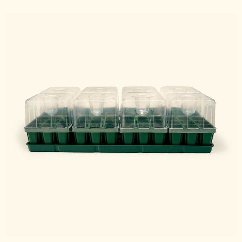 Greenhaus Gardening Reusable Seedling Starter Trays - Plant Starter Tray Kit