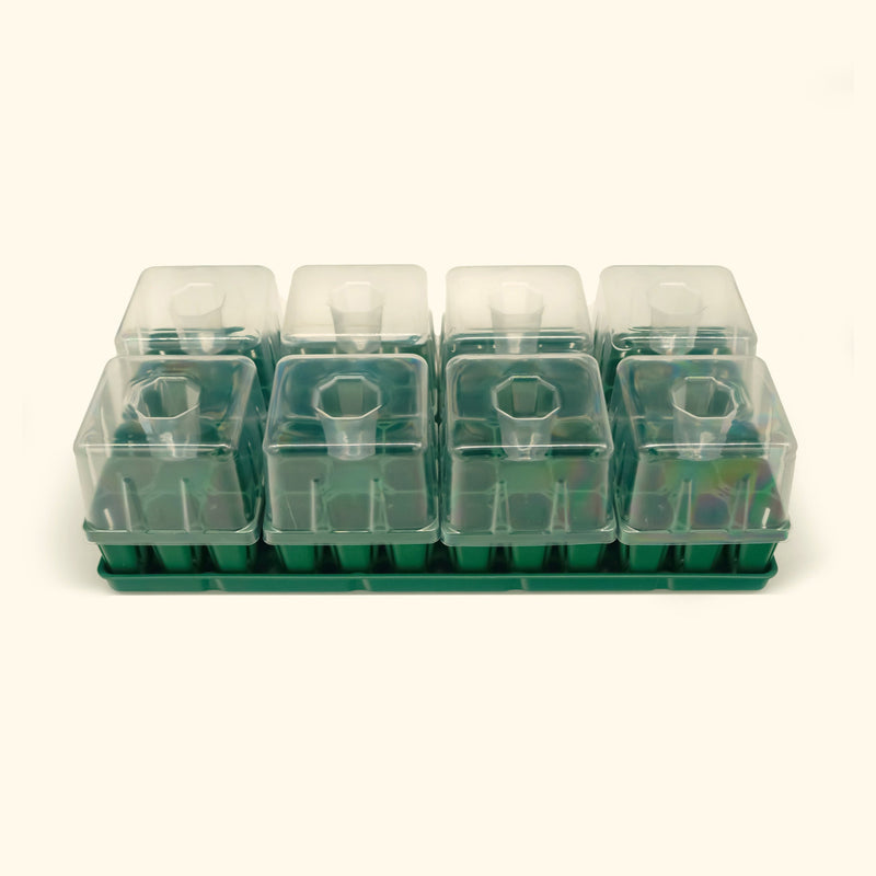 Greenhaus Gardening Reusable Seedling Starter Trays - Plant Starter Tray Kit