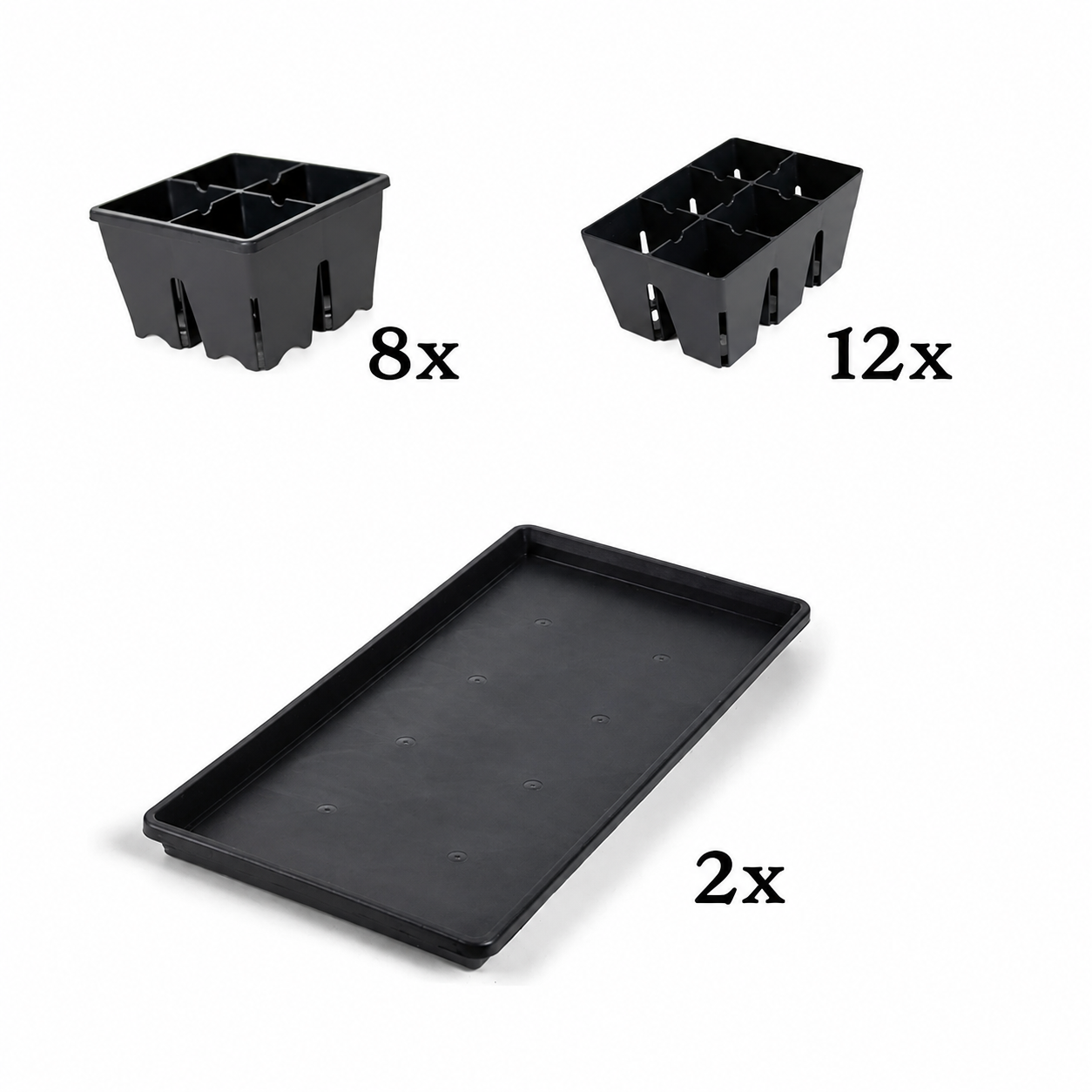 Greenhaus Gardening Seed Starting Kit All-in-One Starter Set for Flowers