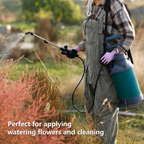 Greenhaus Gardening Pressure Garden Sprayer 1.5 Gallon for Plants, Lawn & Pest Control