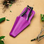Greenhaus Gardening Forged Garden Clippers with Belt-Mounted Sheath