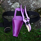 Greenhaus Gardening 9-Inch Bypass Pruner and Sheath Set