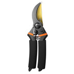 GreenHaus Gardening Titanium Garden Pruners with Comfort Rotating Handle