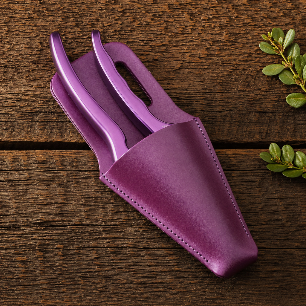 Greenhaus Gardening 9-Inch Bypass Pruner and Sheath Set