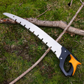 Greenhaus Gardening Large Raker-Tooth Pruning Saw for Green Wood