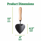 Greenhaus Gardening Garden Hand Trowel, Heavy Duty Potting & Planting Tool