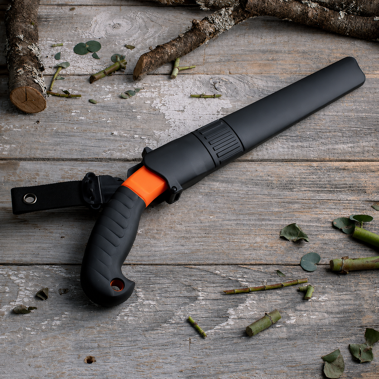 Greenhaus Gardening Lightweight Handsaw with 7 TPI Blade and Sheath