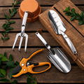 Greenhaus Gardening Digging and Pruning Tool Set for Garden Chores