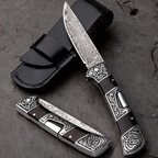 Greenhaus Gardening Leather Knife Sheath for Folding and Pocket Knives