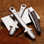Greenhaus Gardening Carbide Sharpener with Cast Aluminum Handle