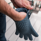 Greenhaus Gardening Heat Resistant Silicone Gloves for Grilling and Cooking