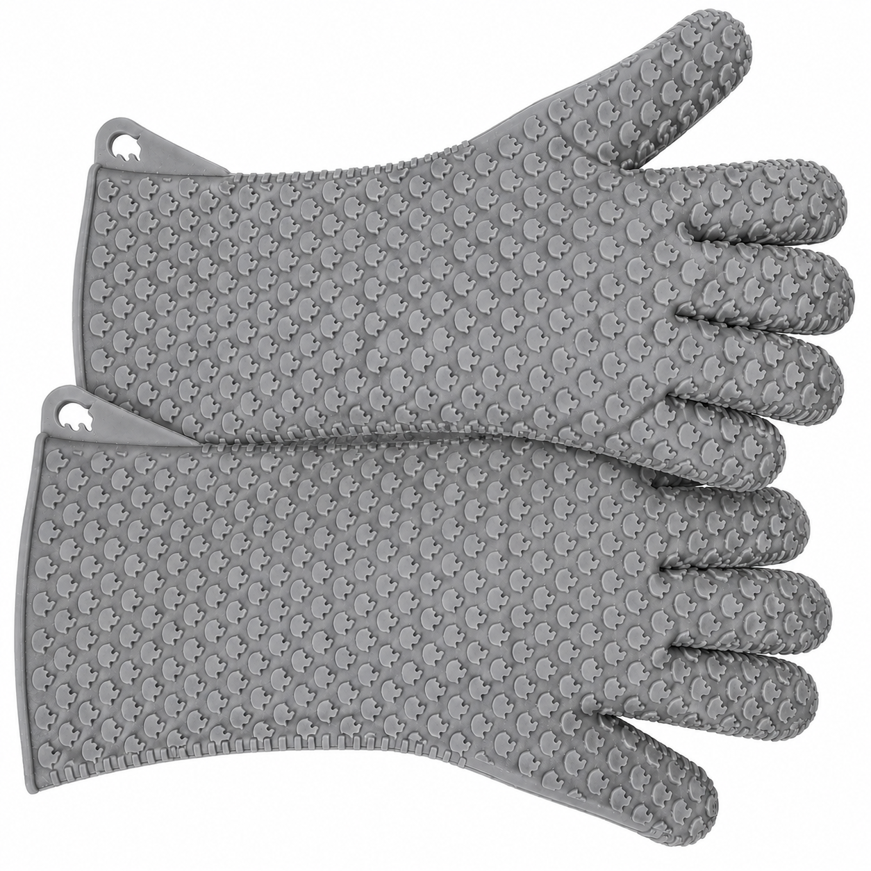 Greenhaus Gardening Heat Resistant Silicone Gloves for Grilling and Cooking