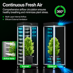 Greenhaus Gardening Smart Grow Box with Full-Spectrum LED Lighting