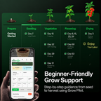 Greenhaus Gardening Smart Grow Box with Full-Spectrum LED Lighting