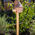 Greenhaus Gardening Small Garden Spade, Durable Planting & Digging Tool