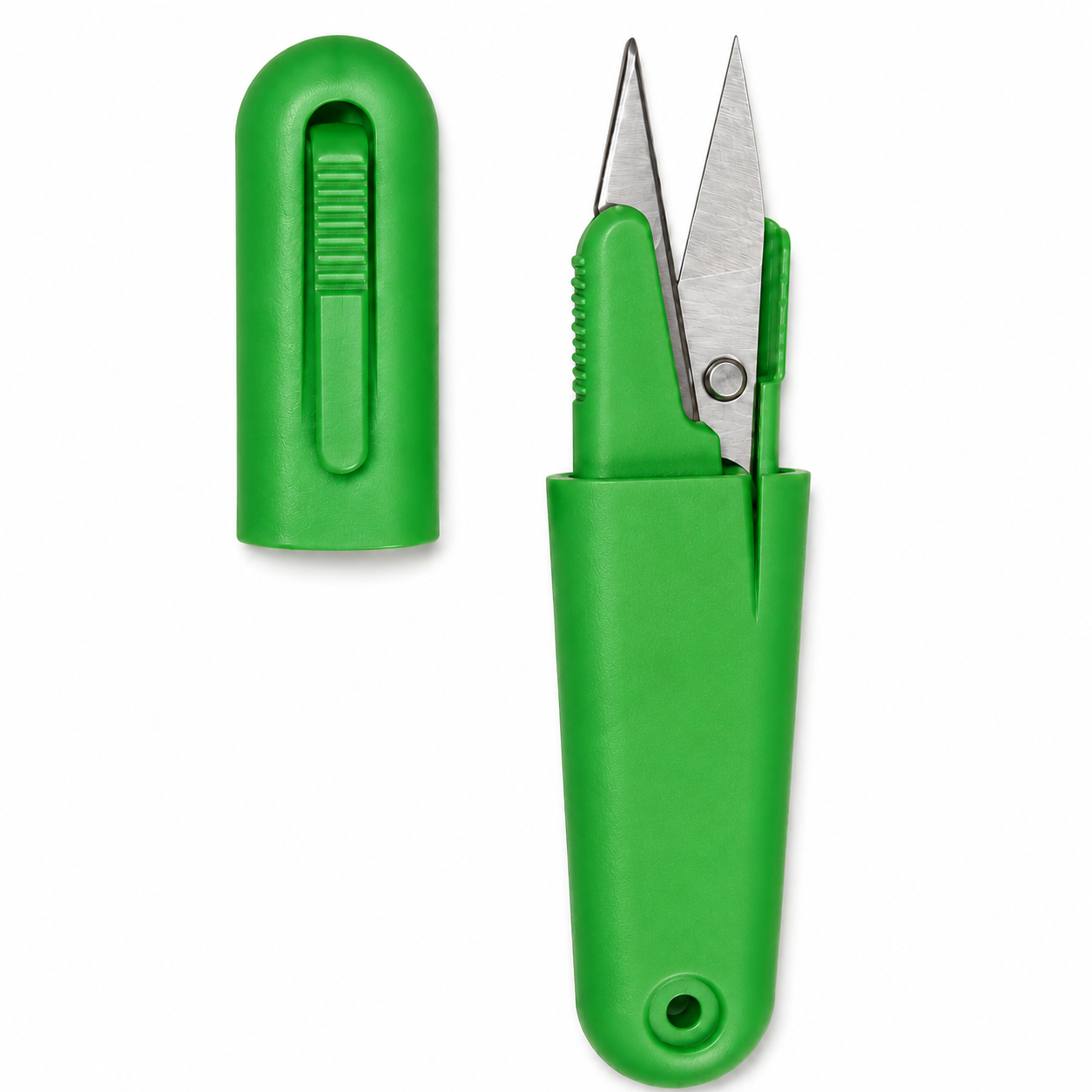 Greenhaus Gardening Pen-Style Garden Snips with Protective Cap for Herbs, Flowers and Precision Trimming