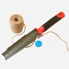 Greenhaus Gardening Soil Knife for Weeding, Digging, and Root Cutting
